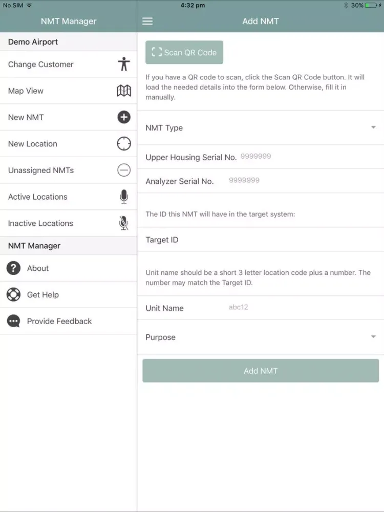 NMT Manager iPad 应用截图