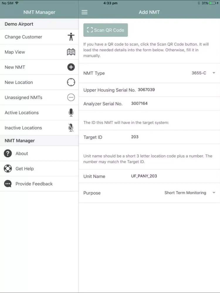 NMT Manager iPad 应用截图