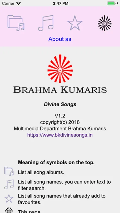 Brahma Kumaris Divine Songs Screenshots