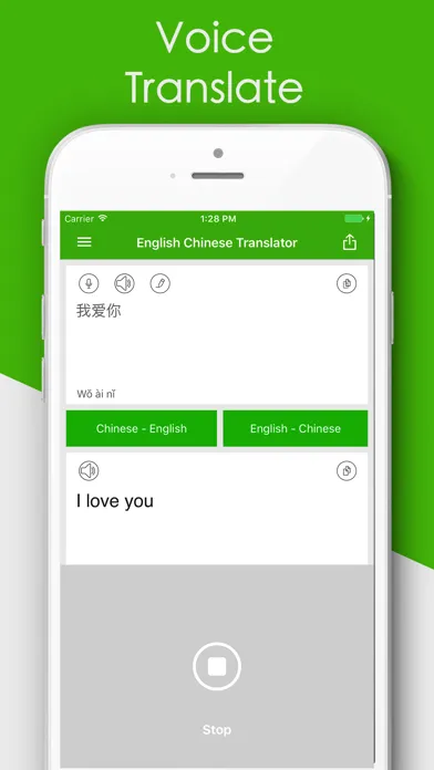 Translate English to Chinese Screenshots