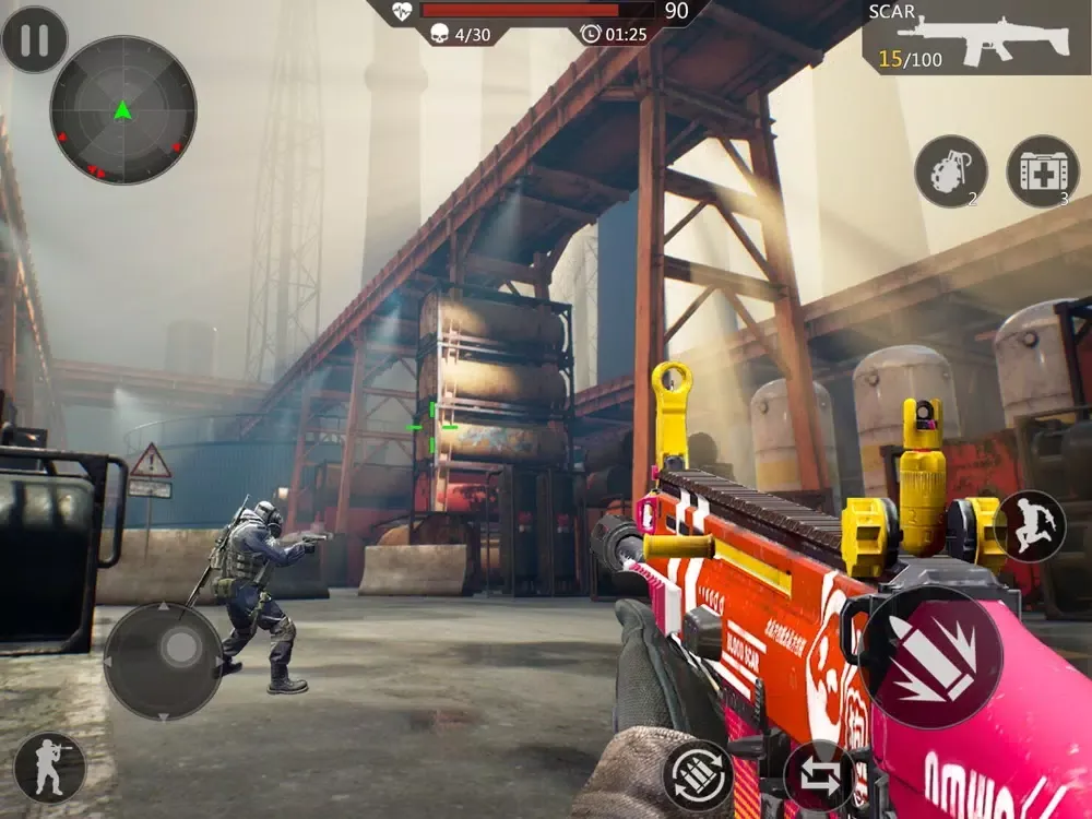 Capturas de tela do Critical Strike CS :Spec Ops iPad 