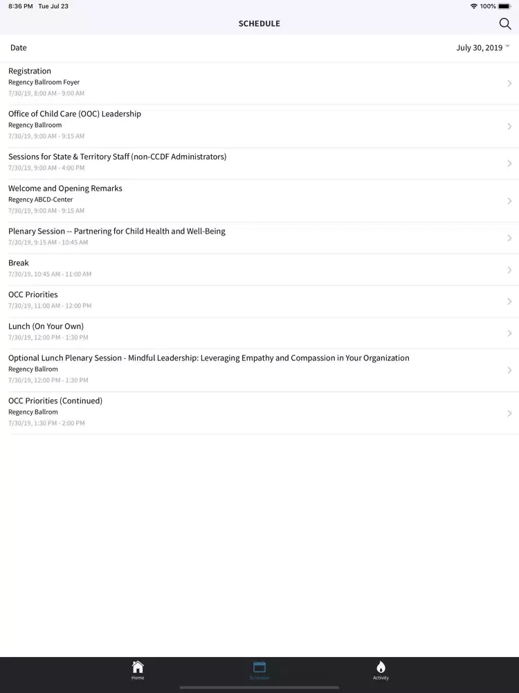 STAM2019 iPad  Ekran Görüntüleri