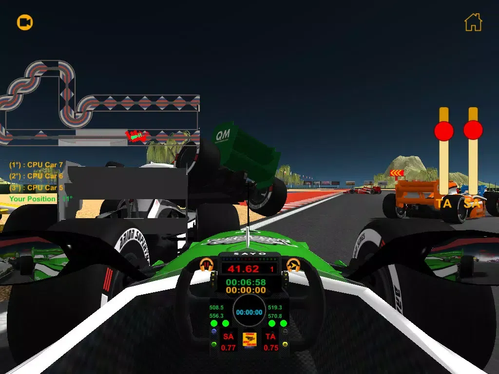 Capturas de tela do Formula World Challenge iPad 