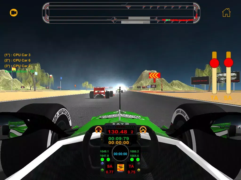 Capturas de tela do Formula World Challenge iPad 