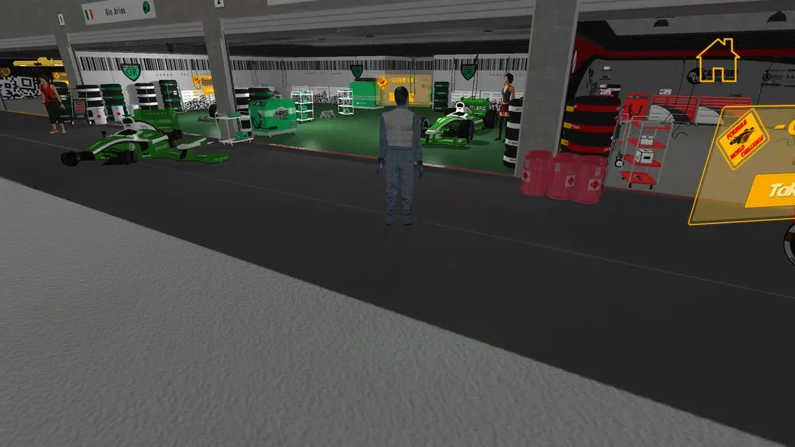 Capturas de tela do Formula World Challenge