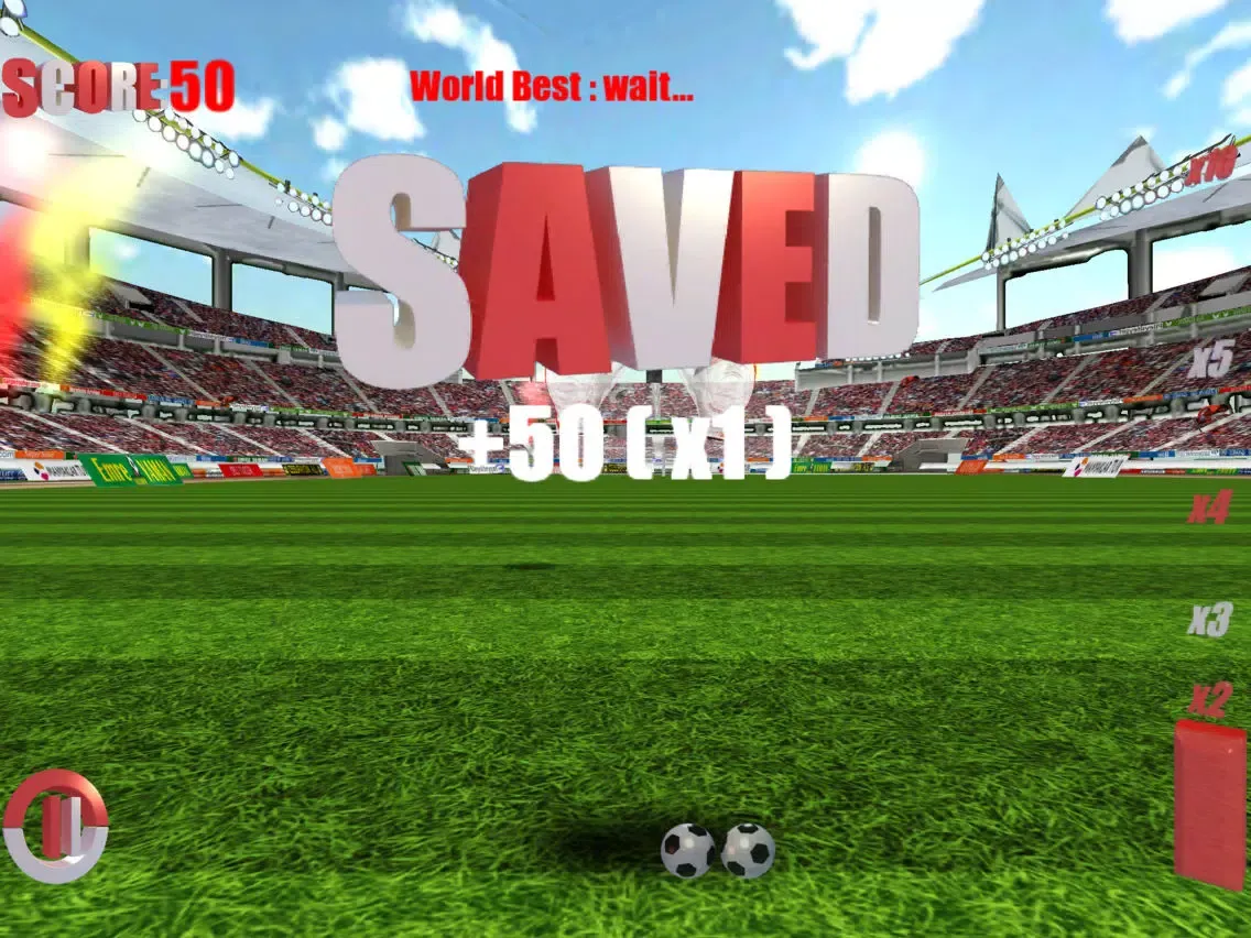 Скриншоты Soccer GoalKeeper Free iPad 