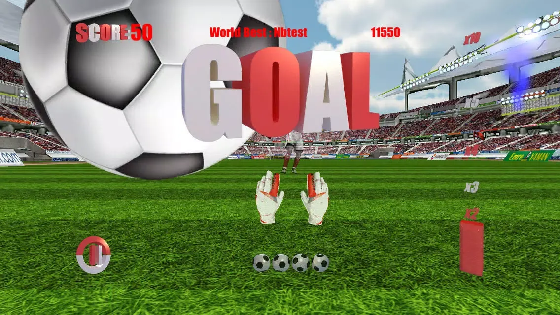 Скриншоты Soccer GoalKeeper Free