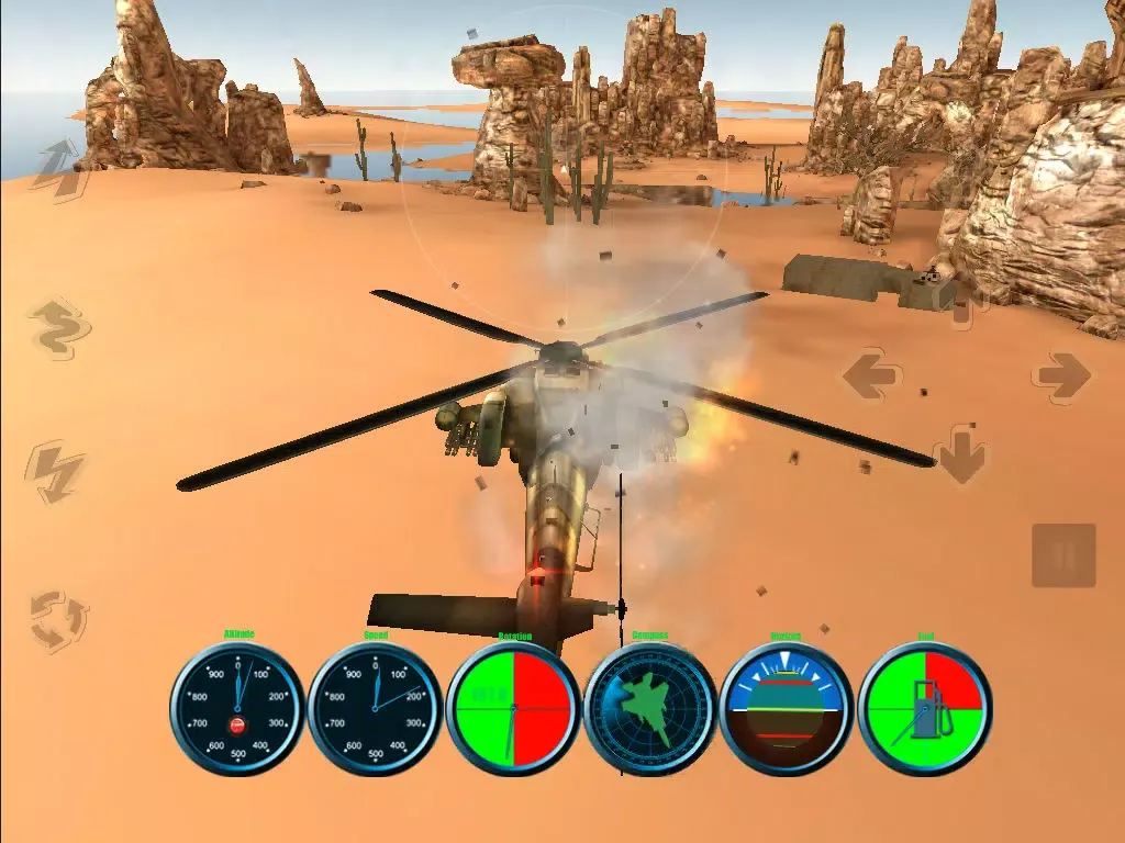 Heli Combat Free iPad  スクリーンショット