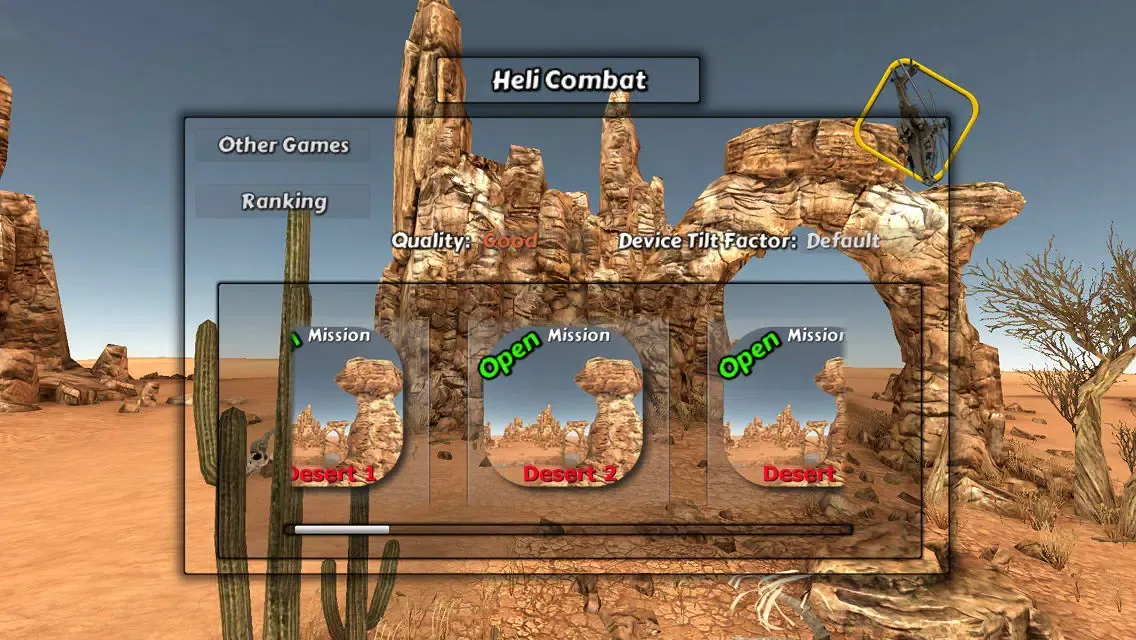 Heli Combat Free スクリーンショット