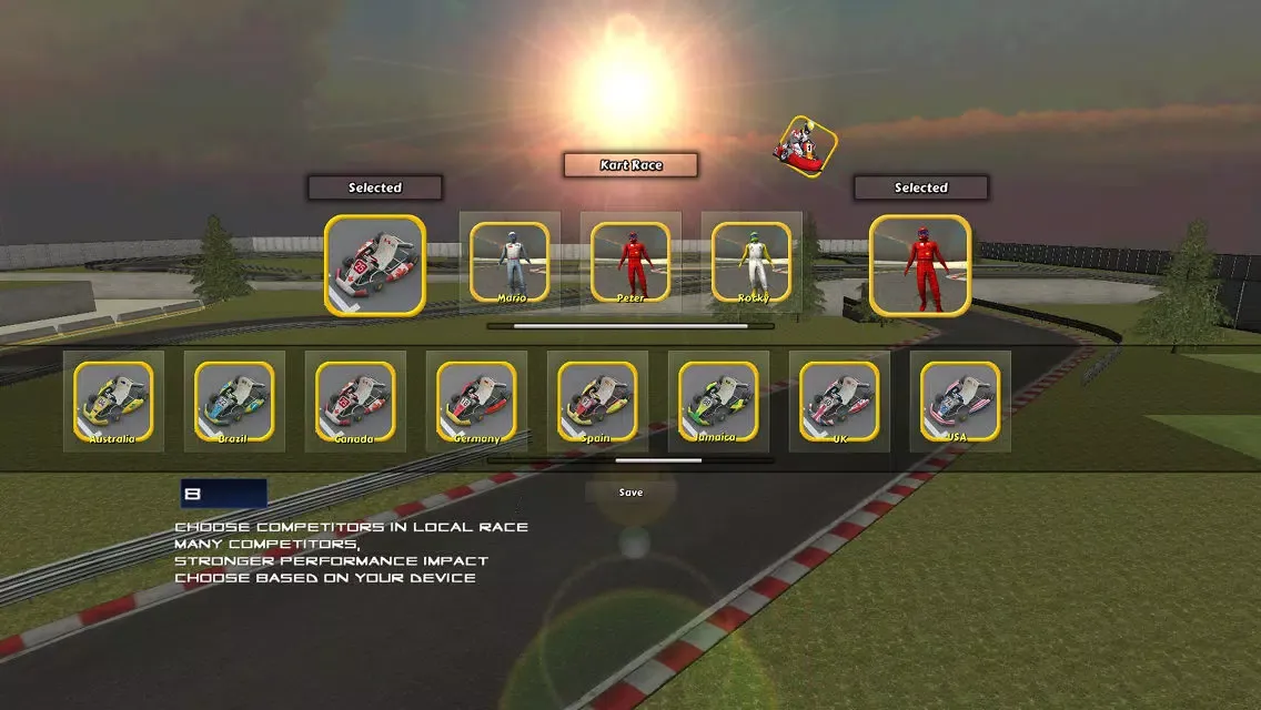 Capturas de pantalla de Go Kart Race