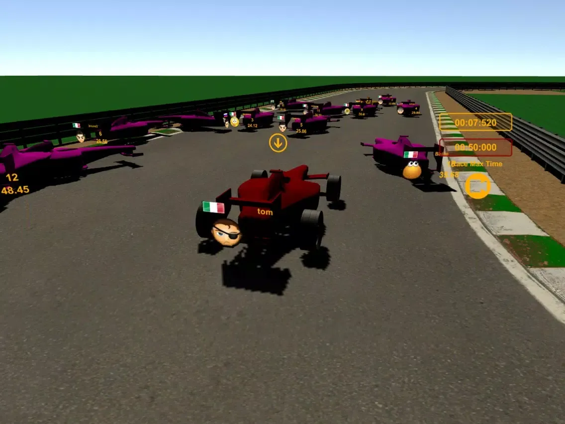 Ảnh chụp màn hình của World Race Challenge Formula iPad 