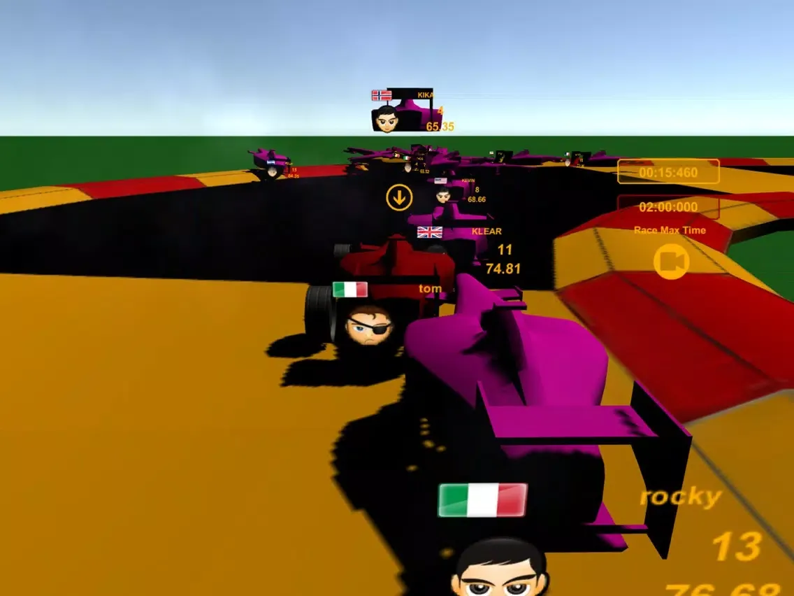 Ảnh chụp màn hình của World Race Challenge Formula iPad 