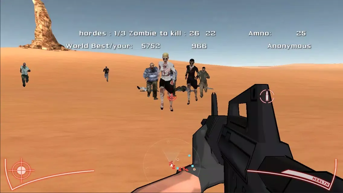 Capturas de tela do Zombie Lands Free
