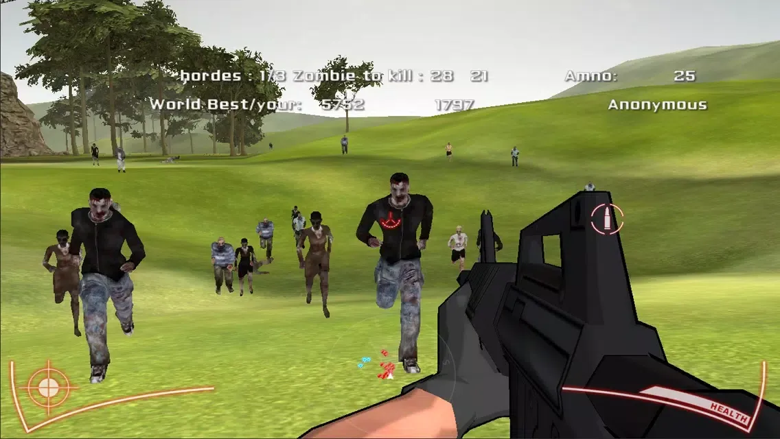 Capturas de tela do Zombie Lands Free