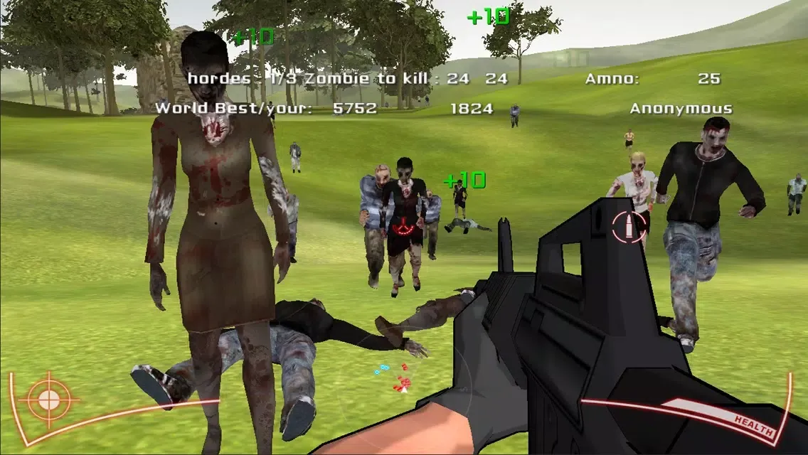 Capturas de tela do Zombie Lands Free