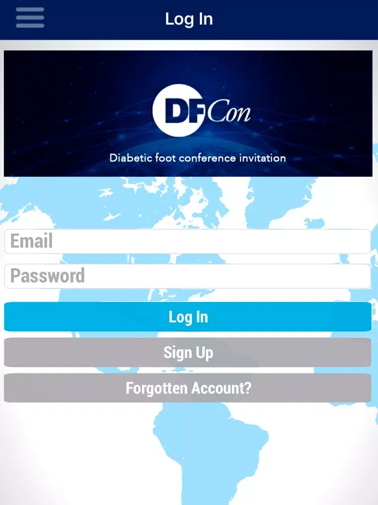 DFCon iPad  Screenshots