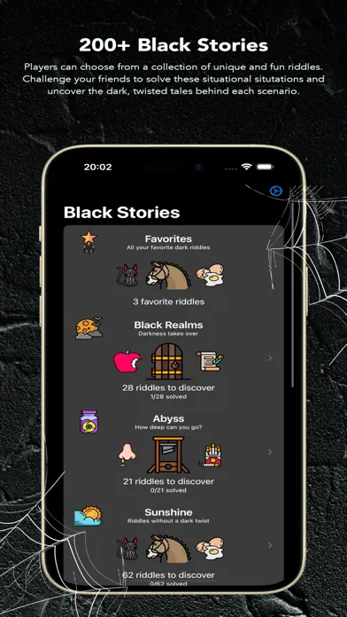 Black Stories - Dark Puzzles স্ক্রিনশট