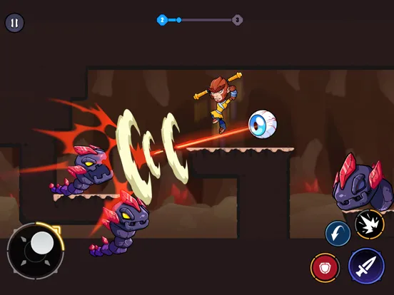 Monkey King: Skull Fight iPad  स्क्रीनशॉट