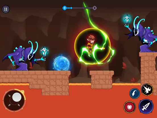 Monkey King: Skull Fight iPad  स्क्रीनशॉट