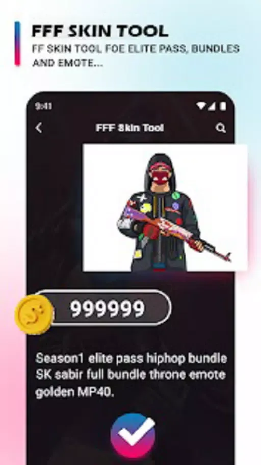 FFF Skin Tool Diamond Screenshots
