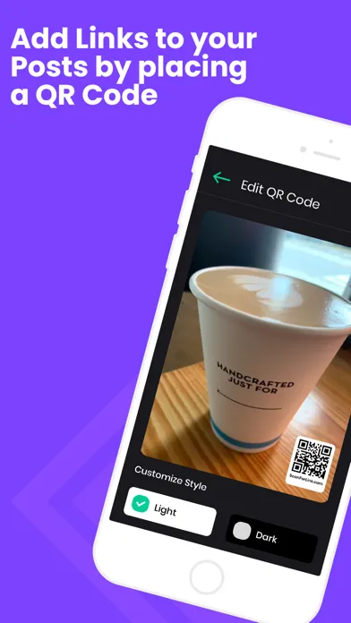 Screenshot di Scan for Link - Add QR Codes