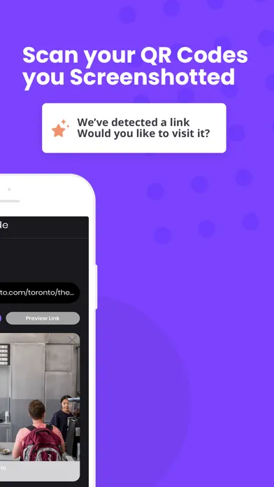 Screenshot di Scan for Link - Add QR Codes