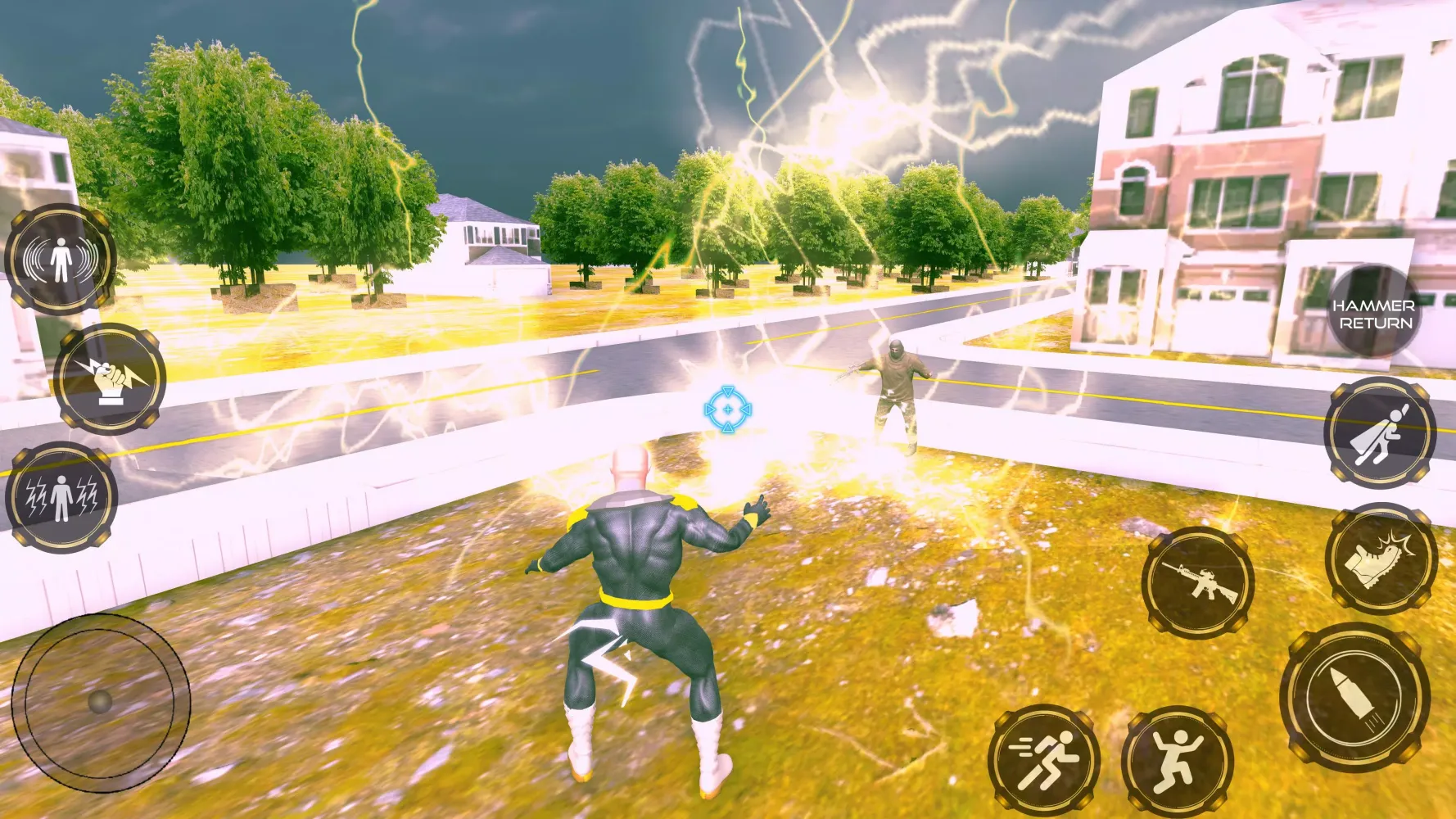 Capturas de pantalla de Adam Lightning Superhero Fight