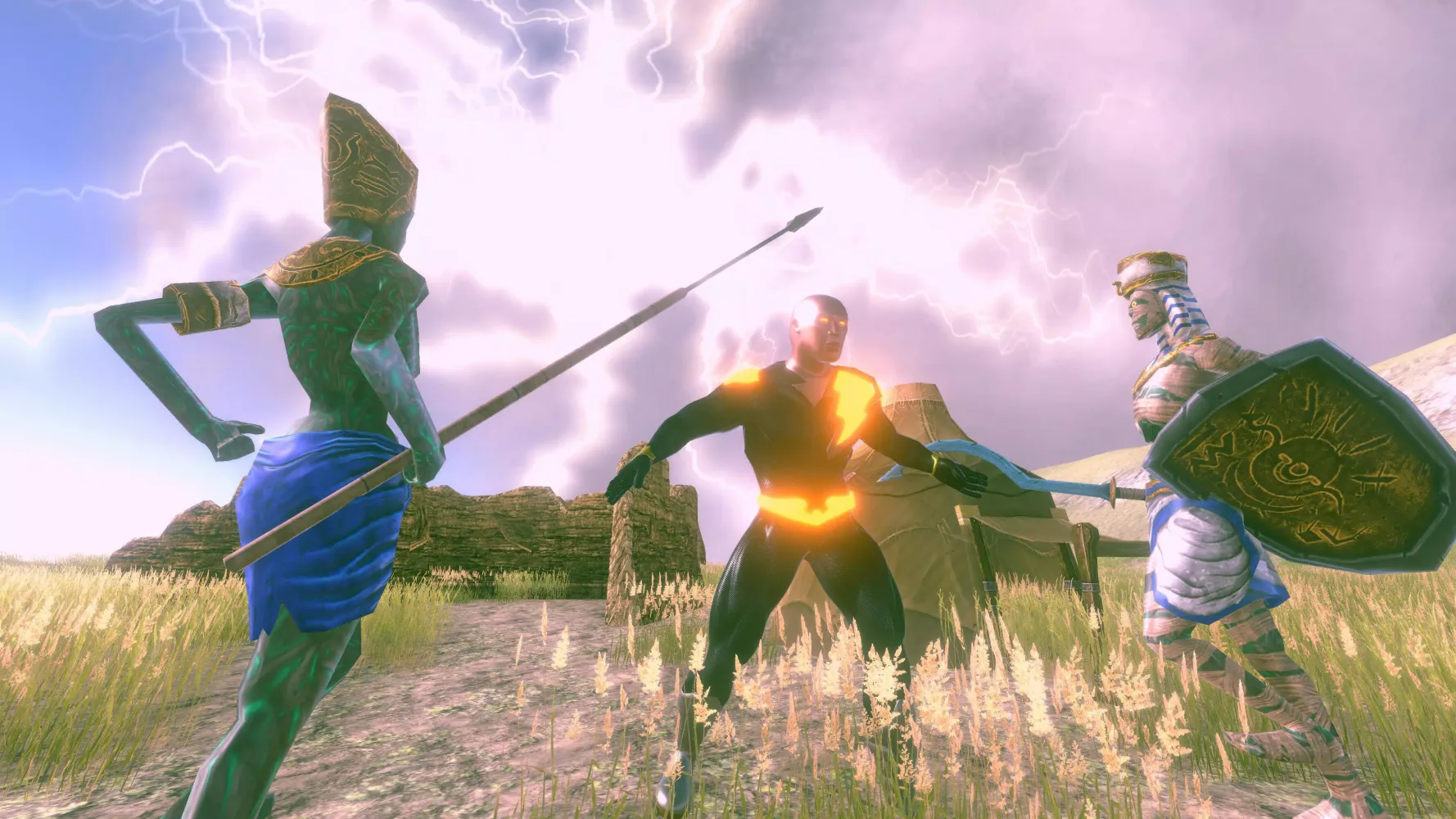 Capturas de pantalla de Adam Lightning Superhero Fight