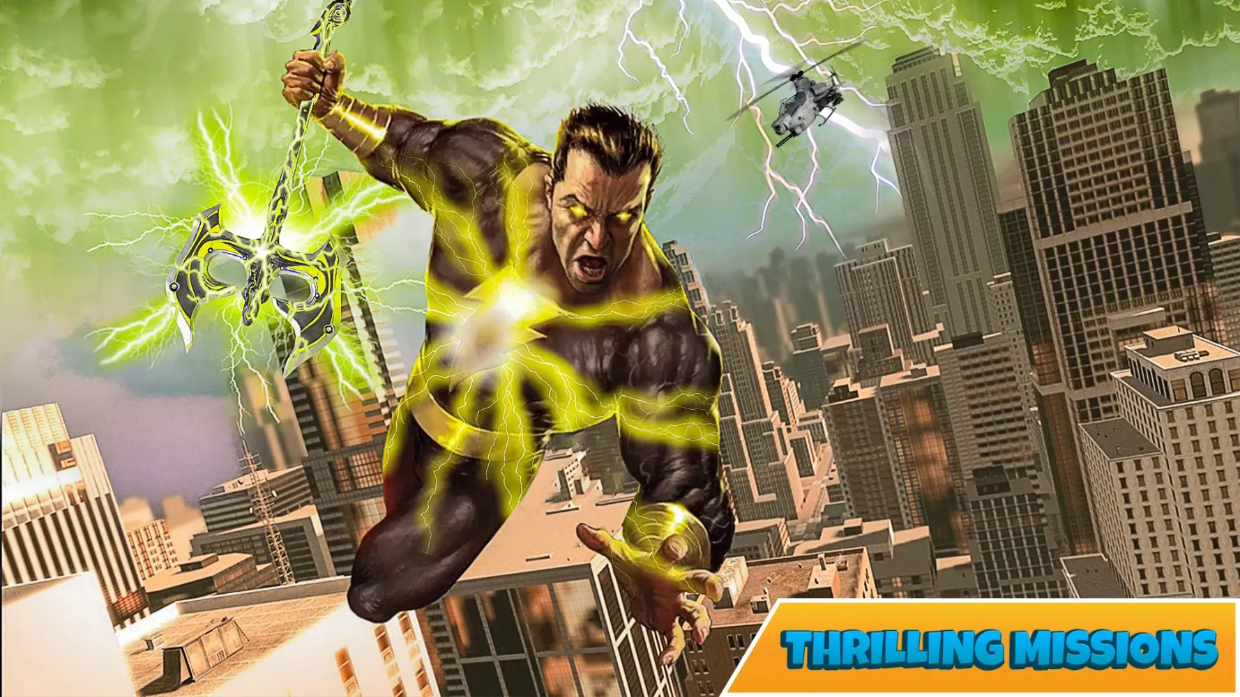 Capturas de pantalla de Adam Lightning Superhero Fight