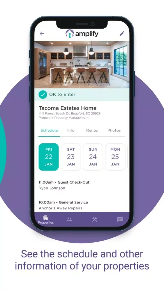Amplify Property Management Screenshots