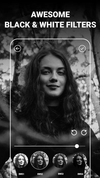 Capturas de pantalla de BLVCK - Black and White Effect