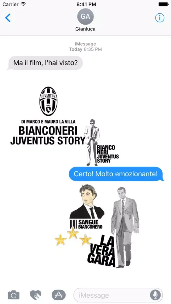 Juve Story Stickers स्क्रीनशॉट
