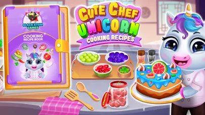 Cute Chef Unicorn Cook Recipes Screenshots
