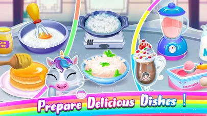 Cute Chef Unicorn Cook Recipes Screenshots