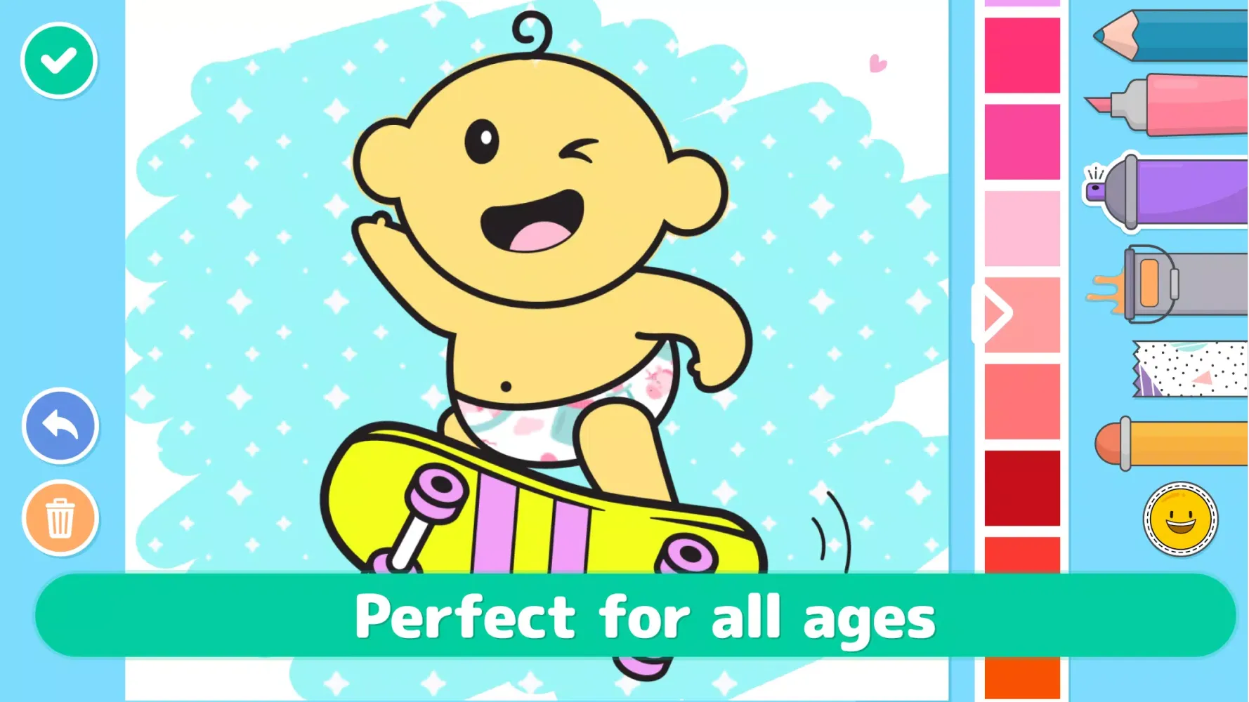 Babies coloring & drawing book Ekran Görüntüleri