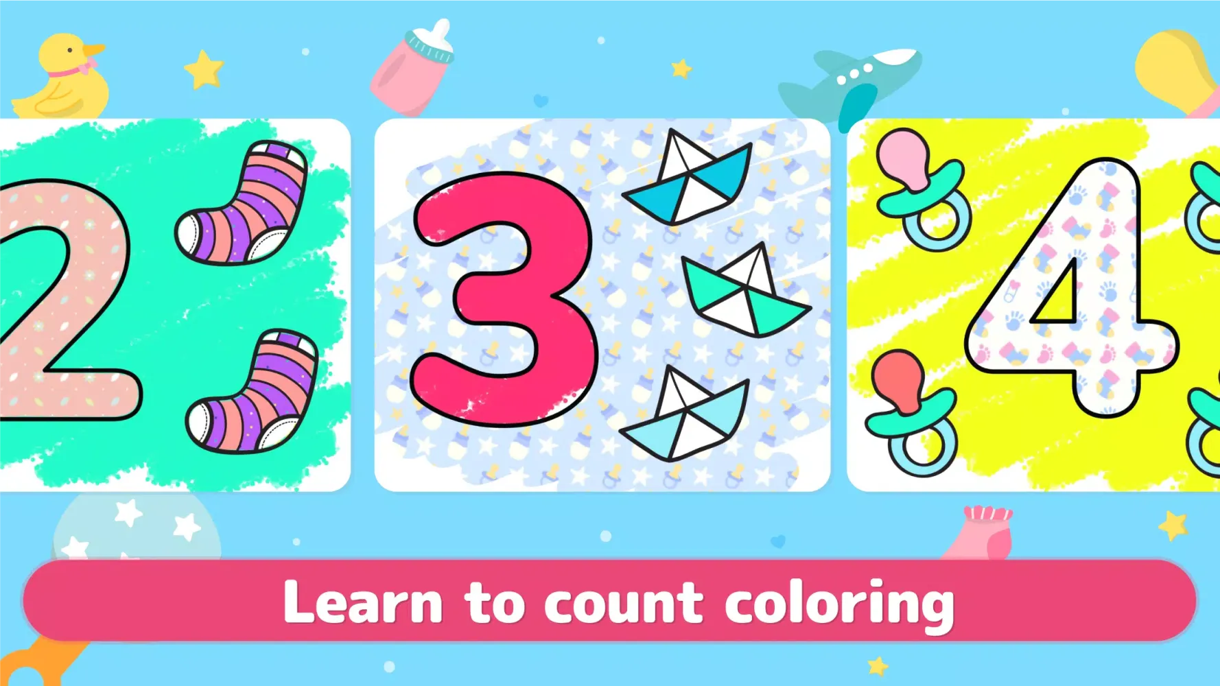 Babies coloring & drawing book Ekran Görüntüleri