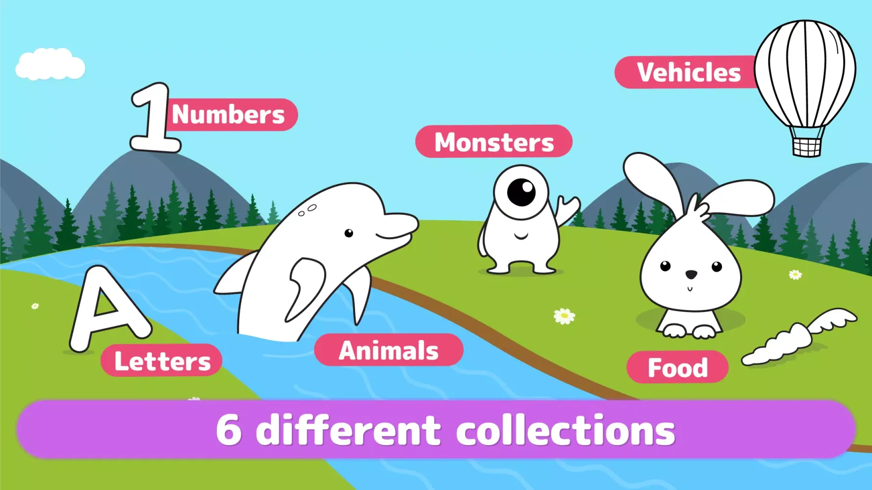 Tangkapan skrin Coloring games for kids Learn