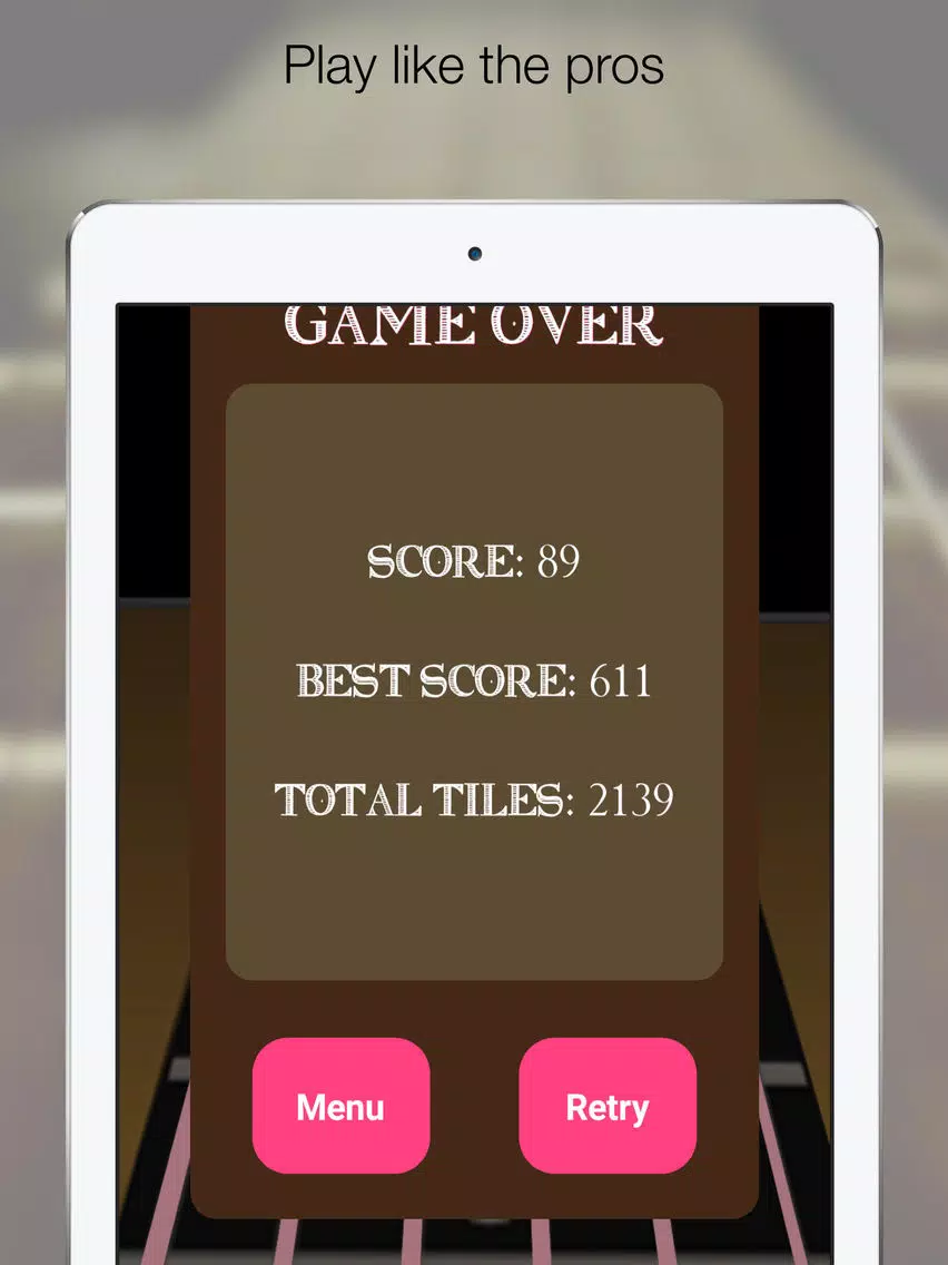 Ảnh chụp màn hình của Guitar Idol Justin Bieber Edition iPad 