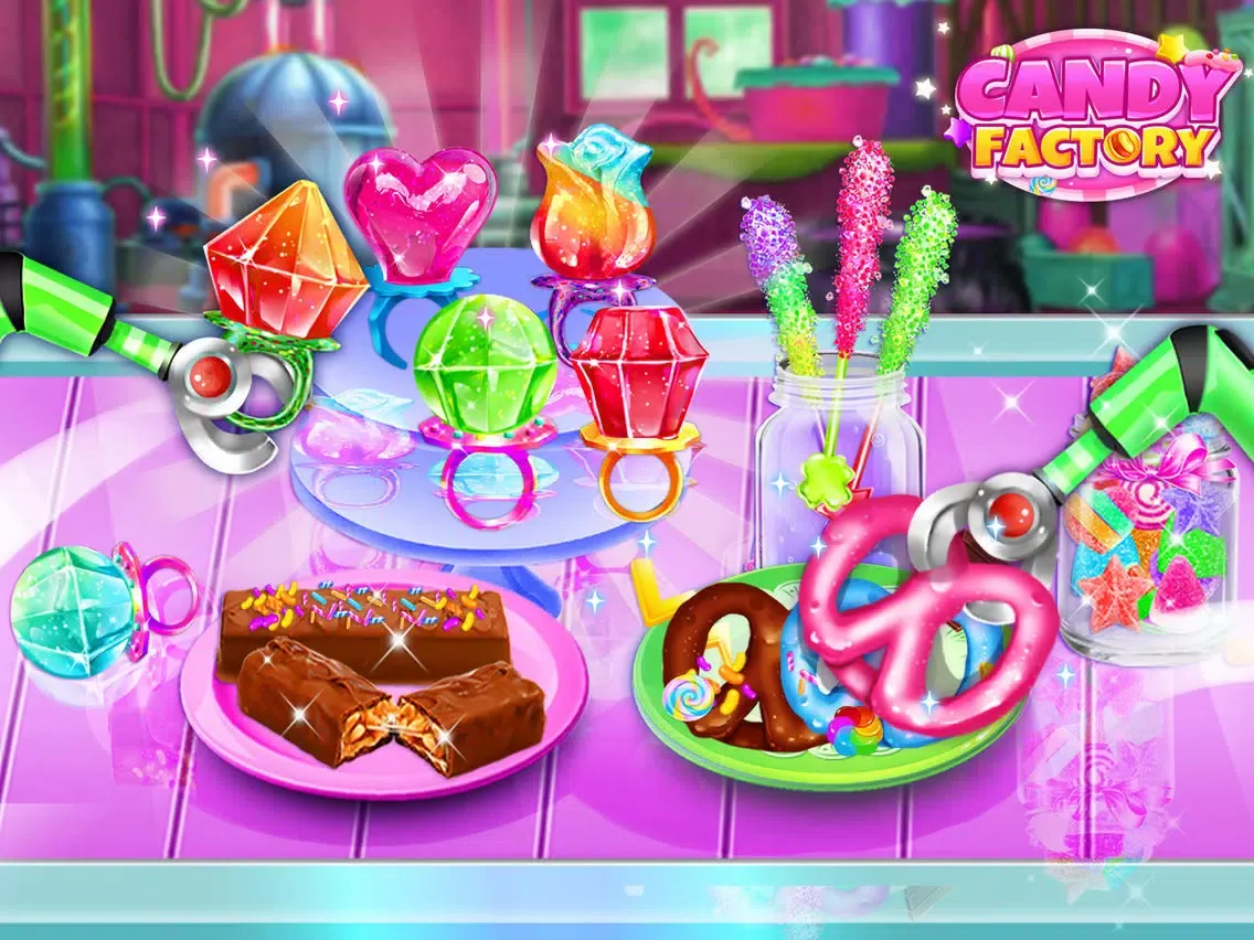 Sweet Candy Maker Games! iPad 应用截图