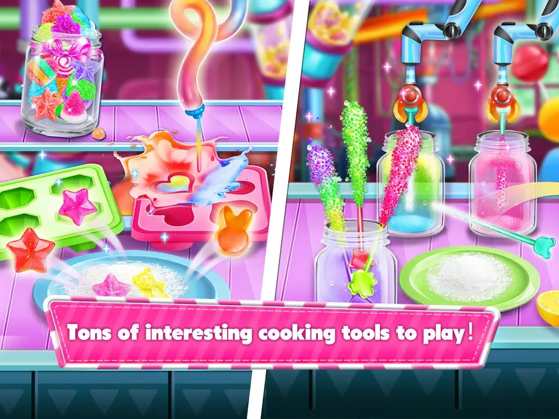 Sweet Candy Maker Games! iPad 应用截图