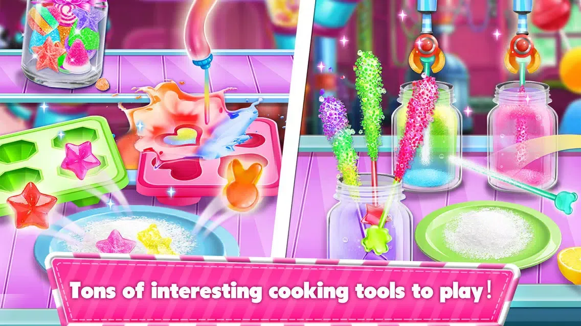Sweet Candy Maker Games!应用截图