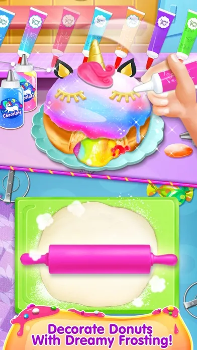 Ảnh chụp màn hình của Donut Maker - Cooking Games!