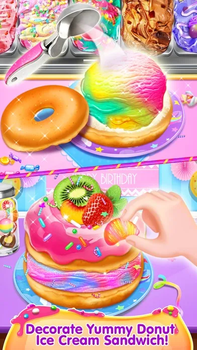 Ảnh chụp màn hình của Donut Maker - Cooking Games!