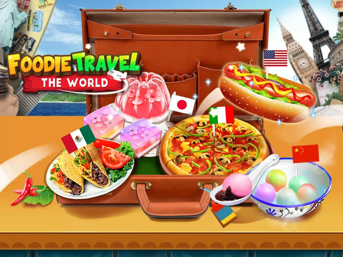 Foods Cooking: World Travel iPad 應用截圖