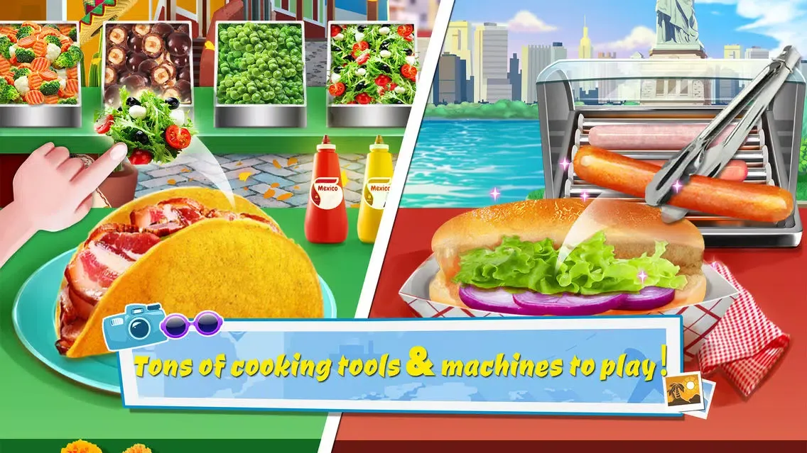 Foods Cooking: World Travel應用截圖