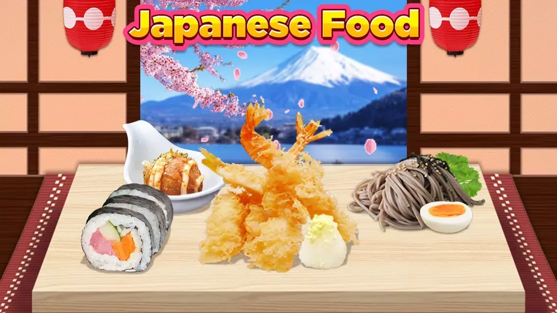 Tangkapan skrin Japanese Food Maker - Sushi and more!