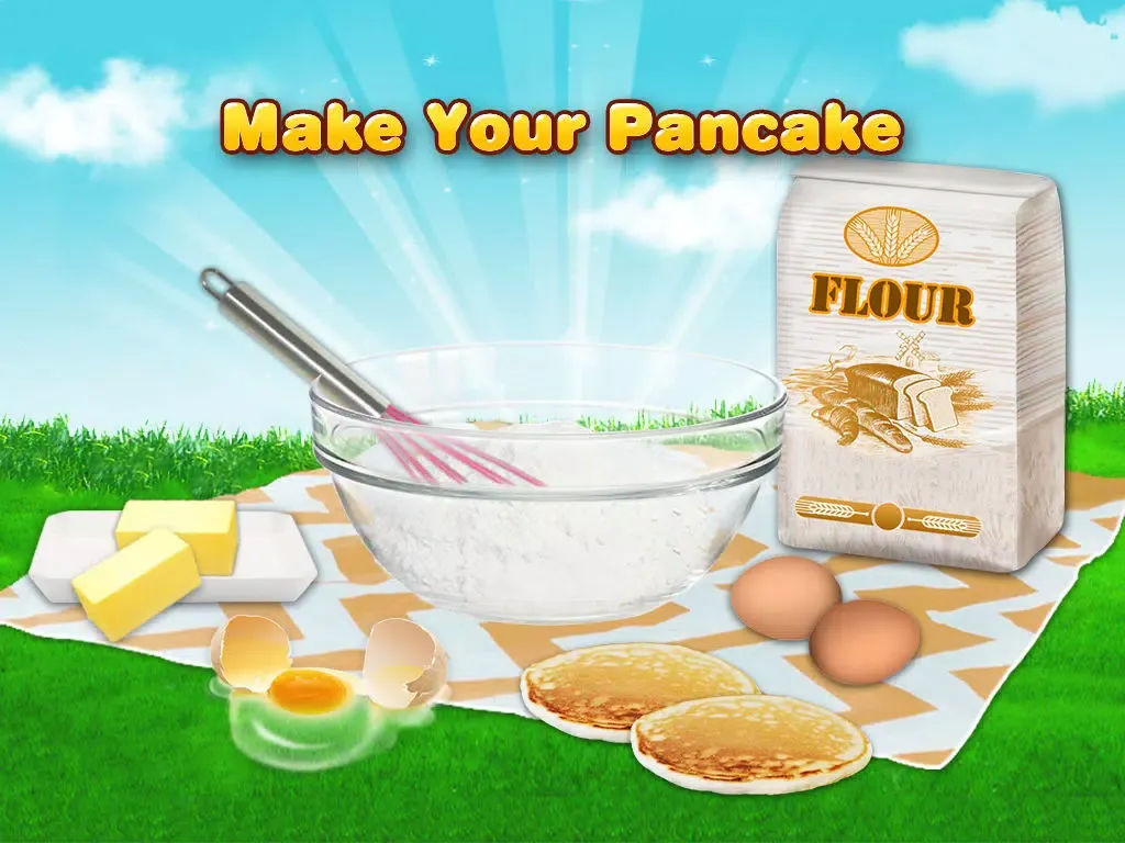 Tangkapan skrin Maker - Pancakes! iPad 