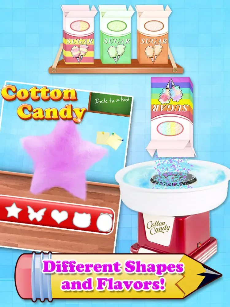 Ảnh chụp màn hình của Maker - School Candy! iPad 