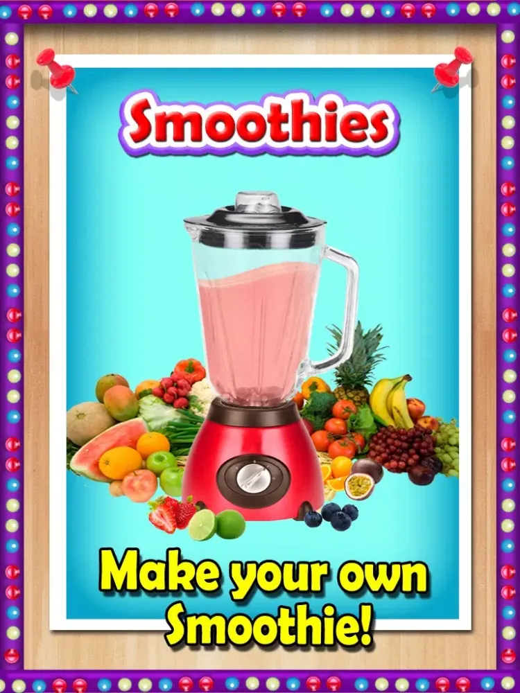 Maker - Smoothies! iPad  Screenshots