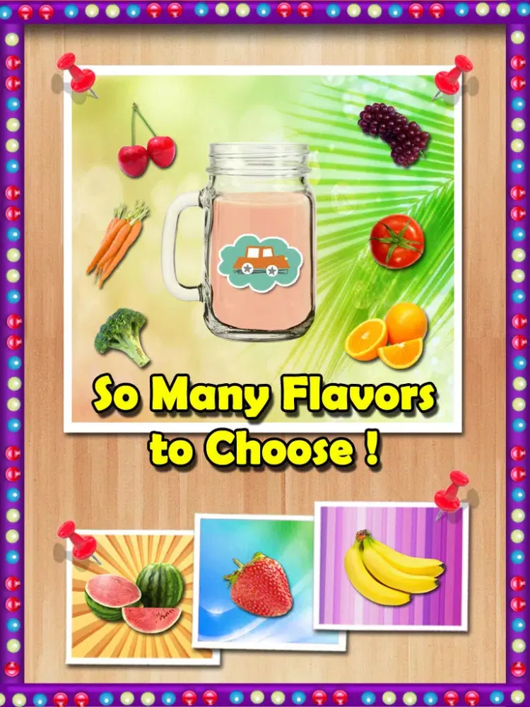 Maker - Smoothies! iPad  Screenshots
